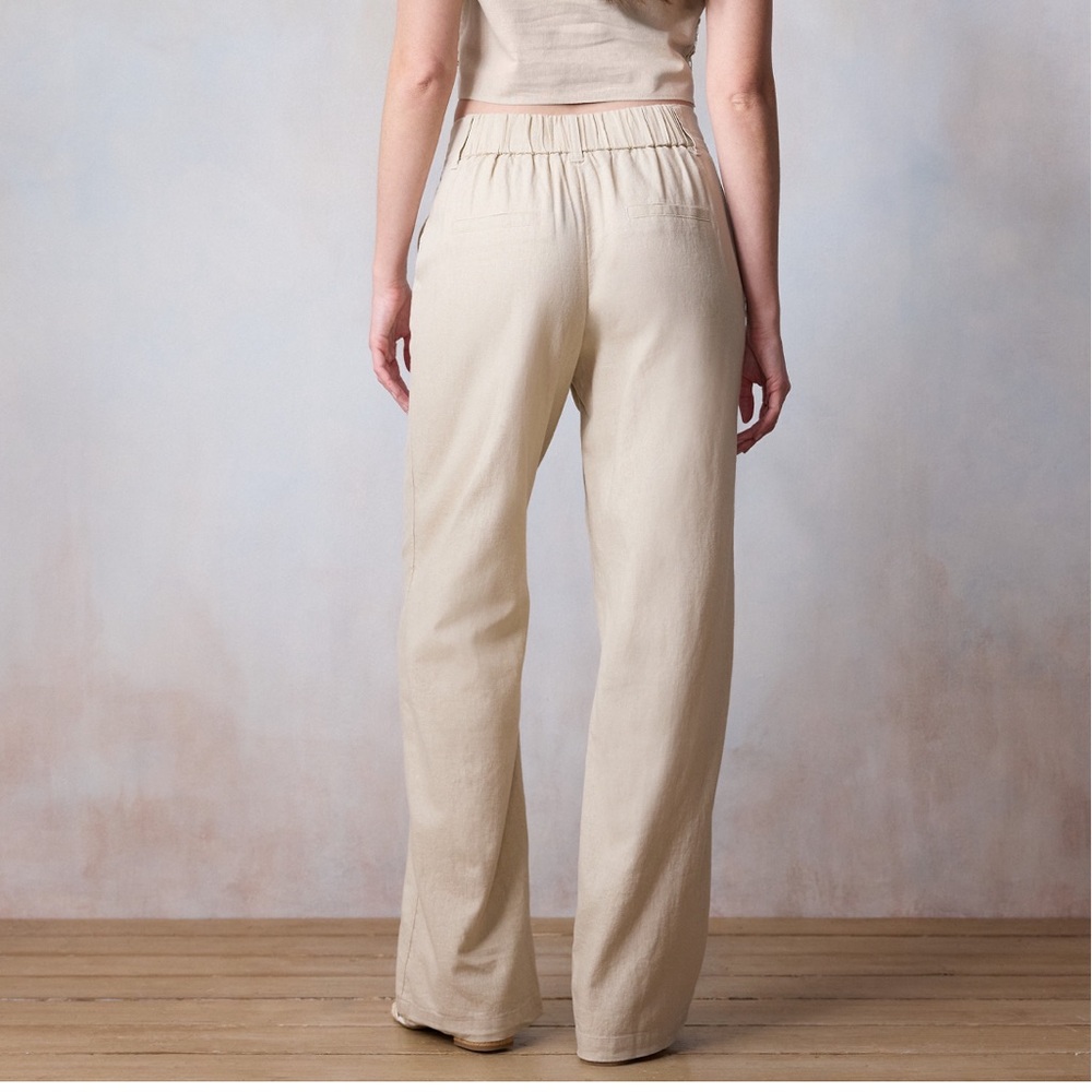 Wide leg linen pants - Picture 5 of 6